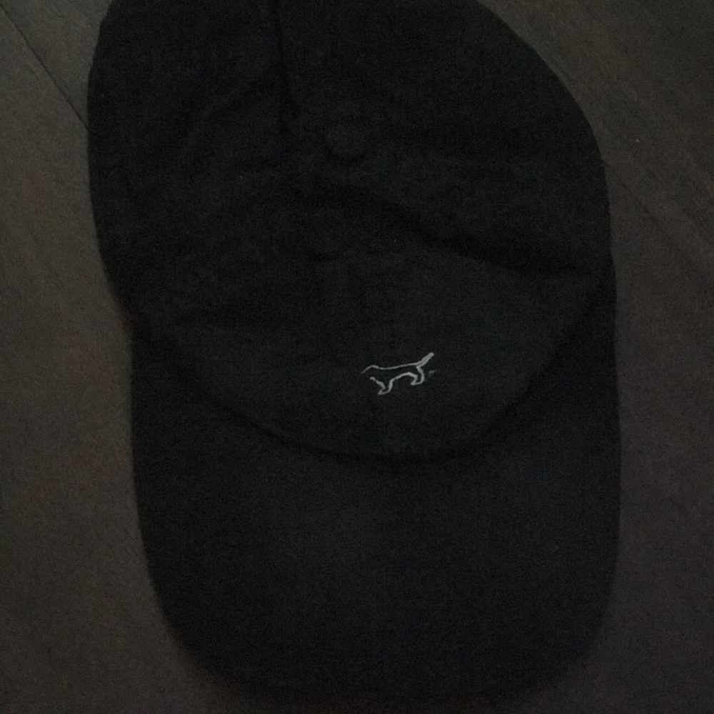 Black ball cap
